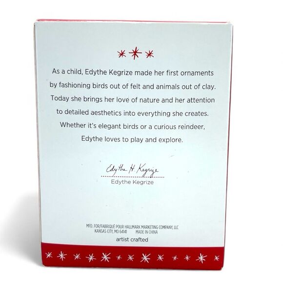 RARE 2016 Hallmark “SIX GEESE-A-LAYING” Twelve Days of Christmas Ornament - Picture 4 of 6